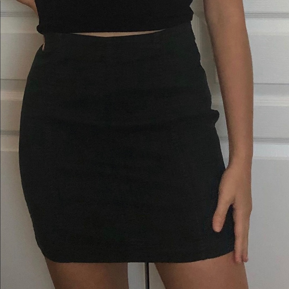 FREE PEOPLE PLAID SKIRT